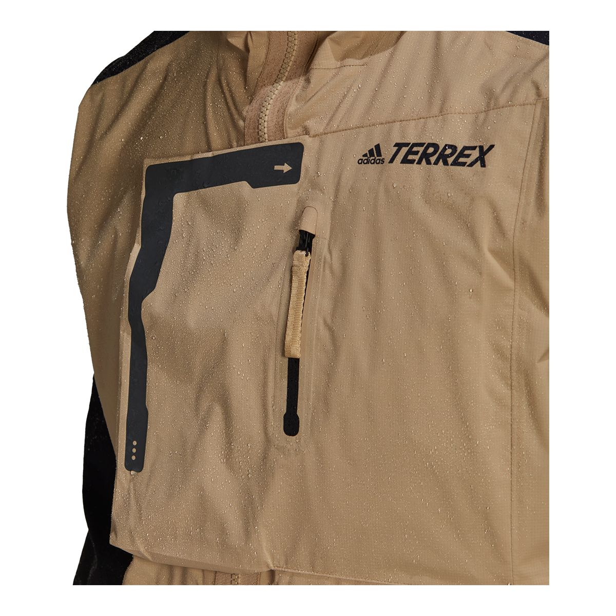adidas Men's Terrex Xploric Rain.RDY Rain Shell Jacket
