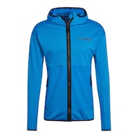 adidas Men's Terrex TXFlooce Light Hooded Jacket Front_Flat