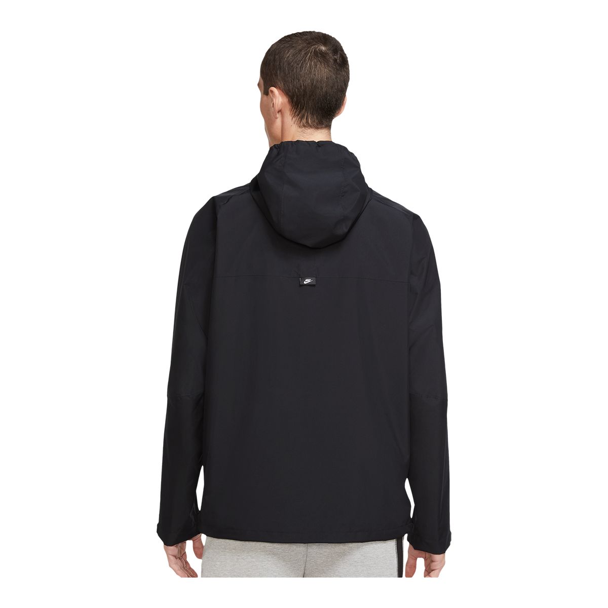 Nike Sportswear Men's Storm-FIT Legacy Hooded Rain Jacket, Waterproof, Lightweight, Shell