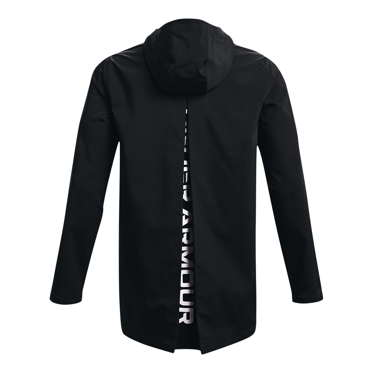 Under Armour Men's Accelerate Terrace Hooded Rain Parka, Breathable, Water Resistant