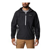 Columbia Men's Flash Challenger Anorak Lightweight Water-Resistant Shell Jacket Front_Flat