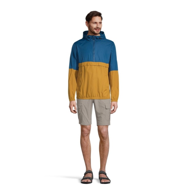 McKINLEY Men's Callo Anorak Wind Shell Breathable Water-Repellent Jacket