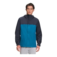 The North Face Men's Venture 2 2.5L Rain Shell Jacket Front_Flat