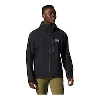 Mountain Hardwear Men's Stretch Ozonic™ 2.5L Shell Jacket Front_Flat