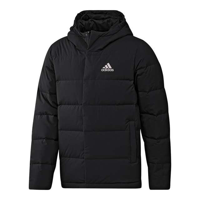 adidas Men's Helionic Down Hooded Jacket