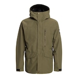 Quiksilver Men's Mission 3 in 1 Jacket Front_Flat