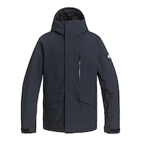 Quiksilver Men's Mission Solid Jacket Front_Flat