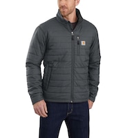 Carhartt Men's Rain Defender Lightweight Insulated Jacket Front_Angled_Right