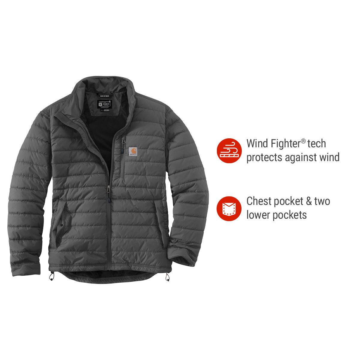 Carhartt Men's Rain Defender Lightweight Insulated Jacket