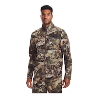 Under Armour Men's Hardwoods Graphic Jacket Front_Angled_Left