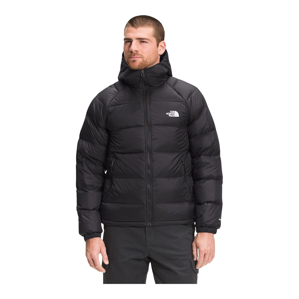 Mens The North Face Minoqua (Flare 2) Insulated 550-Down FZ Puffer Jacket  Black | eBay