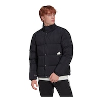 adidas Men's Sportswear Puffer Jacket Front_Flat