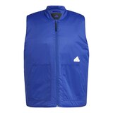 adidas Men's Sportswear Puffer Vest Front_Flat
