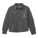 Brixton Men's Cass Quilted Fleece Lightweight Insulated Jacket Front_Flat