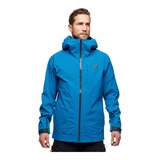Black Diamond Men's Recon Stretch Ski Shell Jacket Front_Flat