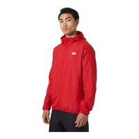 Helly Hansen Men's Juell Light Wind Shell Waterproof Wind-Resistant Jacket Front_Three_Fourths_Angled_Left