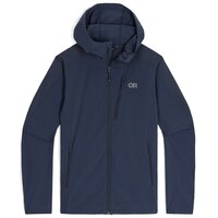 Outdoor Research Men's Ferrosi Lightweight Wind-Resistant Hoodie Front_Flat