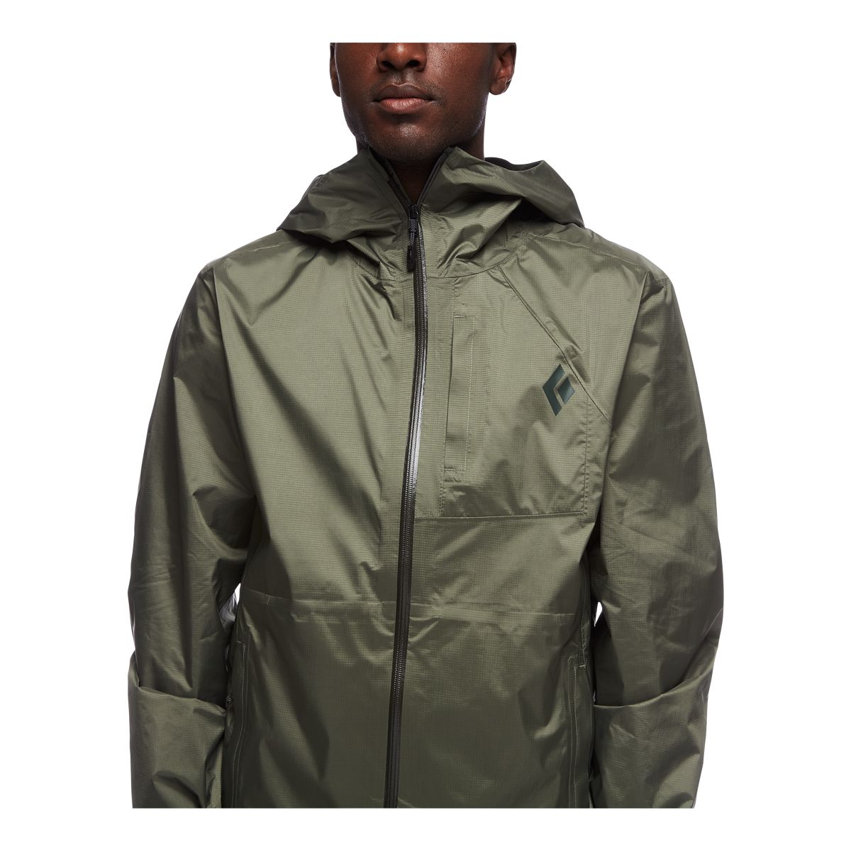 Black Diamond Men's Treeline 2.5L Rain Shell Jacket
