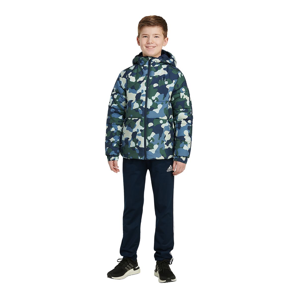 adidas Men's Camo Puffer Jacket