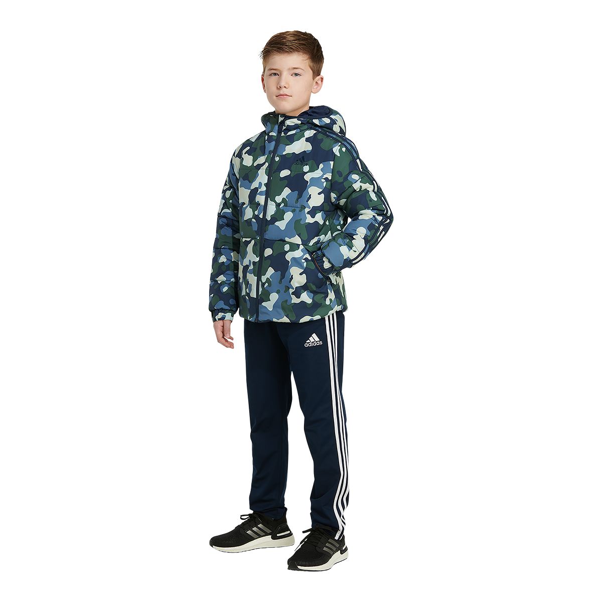 adidas Men's Camo Puffer Jacket