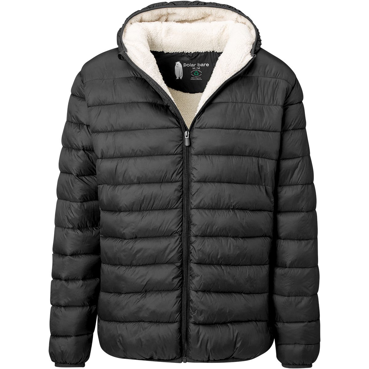 Polar Bare Men's Sherpa Lined Jacket