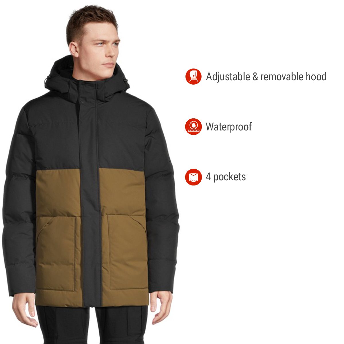 Woods Men's Lipsett II Down Jacket | SportChek