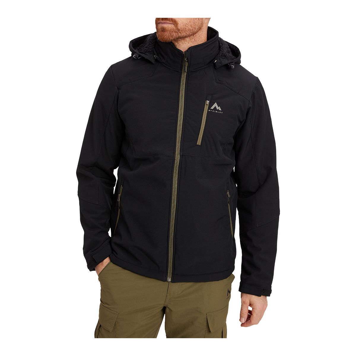McKINLEY Men's Tura II Softshell Breathable Windproof Jacket