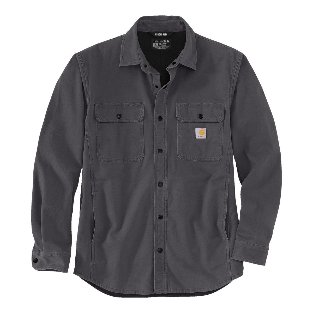 Carhartt Men's Rugged Flex Canvas Fleece-Lined Jacket
