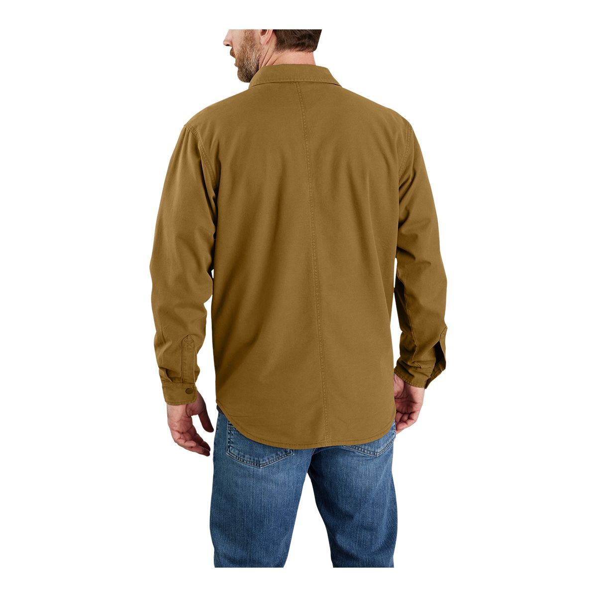 Carhartt Men's Rugged Flex Canvas Fleece-Lined Jacket