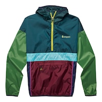 Cotopaxi Men's Teca Half-Zip Lightweight Packable Windbreaker Jacket Front_Flat