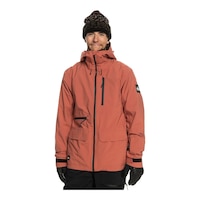 Quiksilver Men's S Carlson Stretch Quest Shell Jacket Front_Flat