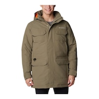 Columbia Men's Landroamer Down Parka Front_Flat