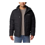 Columbia Men's Saltzman Down Hooded Jacket Front_Flat