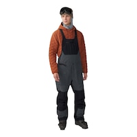 Mountain Hardwear Men's First Tracks Bib Front_Angled_Right