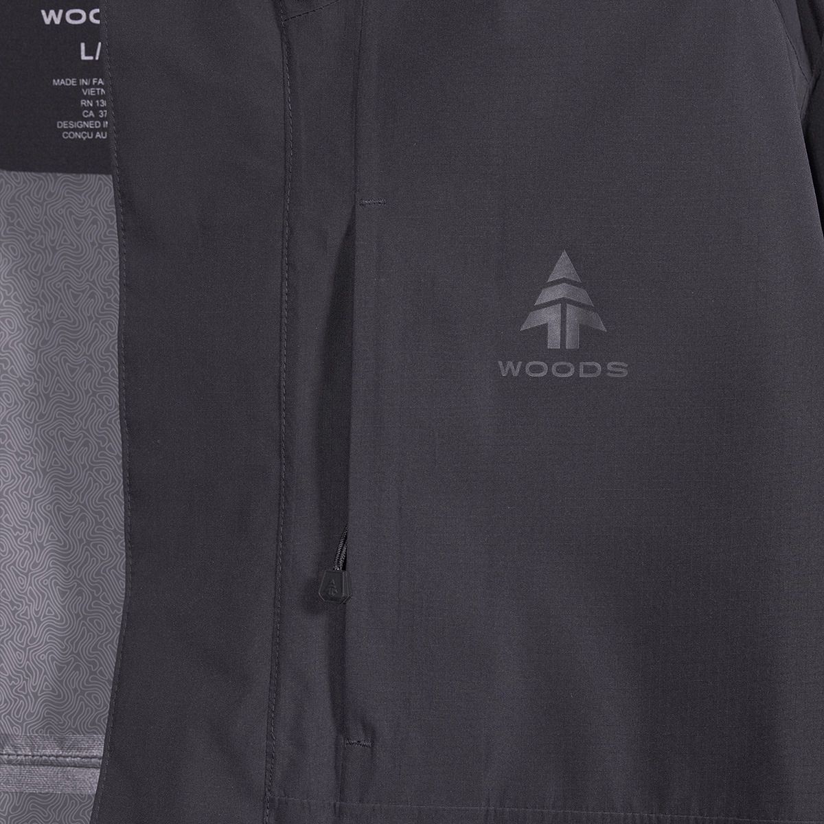 Woods Men's Tabor 2.5L Rain Jacket