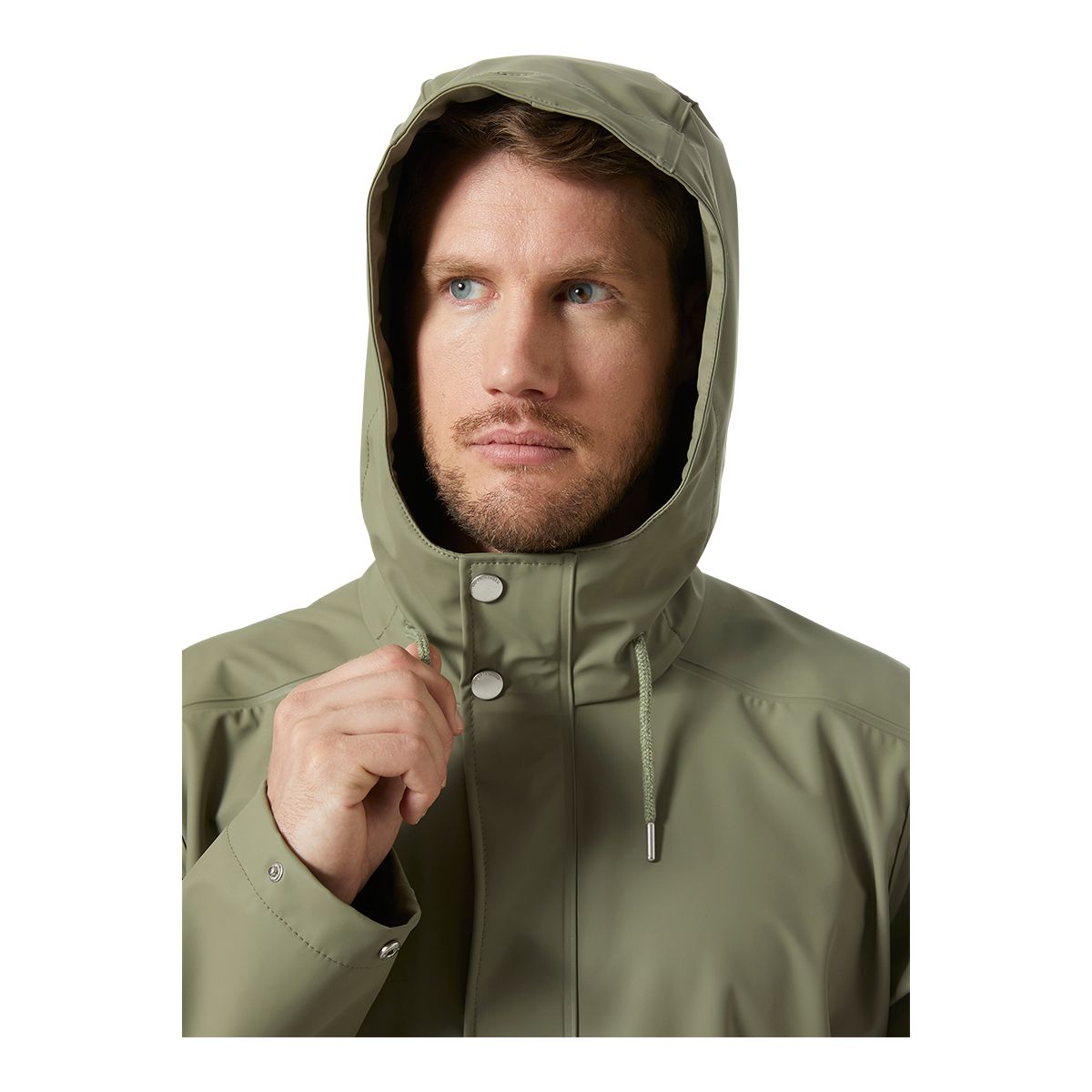 Helly Hansen Men's Moss Helox+ PU Hooded Rain Jacket