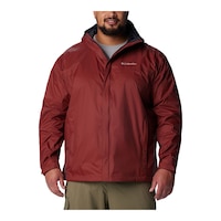 Columbia Men's Watertight II Omni-TECH™ Rain Jacket Front_Flat