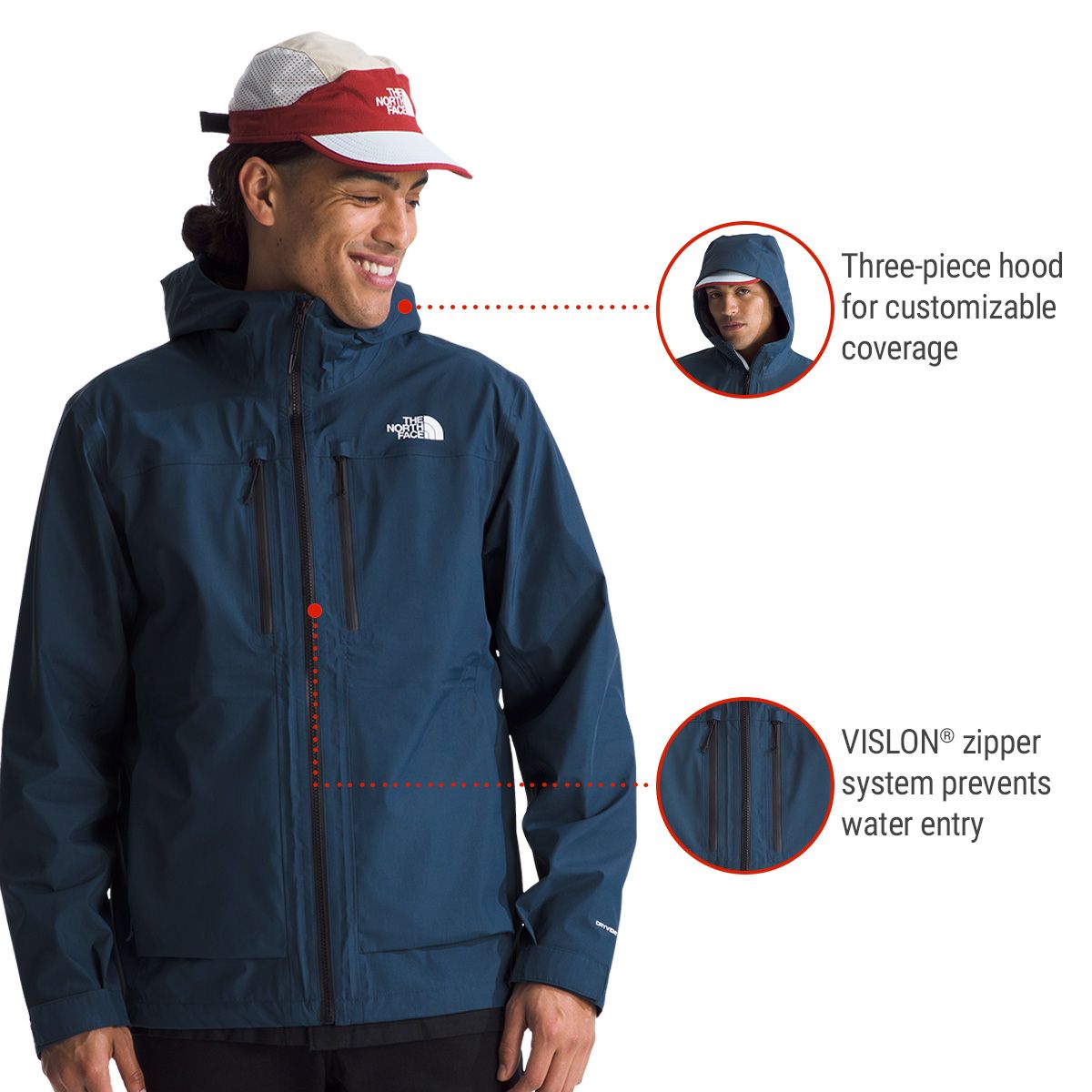 The North Face Men's Terrain Vista Rain Jacket