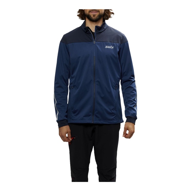Swix Men's Cross Lightweight Wind-Resistant Jacket