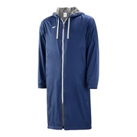 Speedo Men's Fleece Line Team Parka Jacket Front_Angled_Left