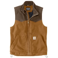 Carhartt Men's Montana Rugged Flex® Duck Vest Front_Flat