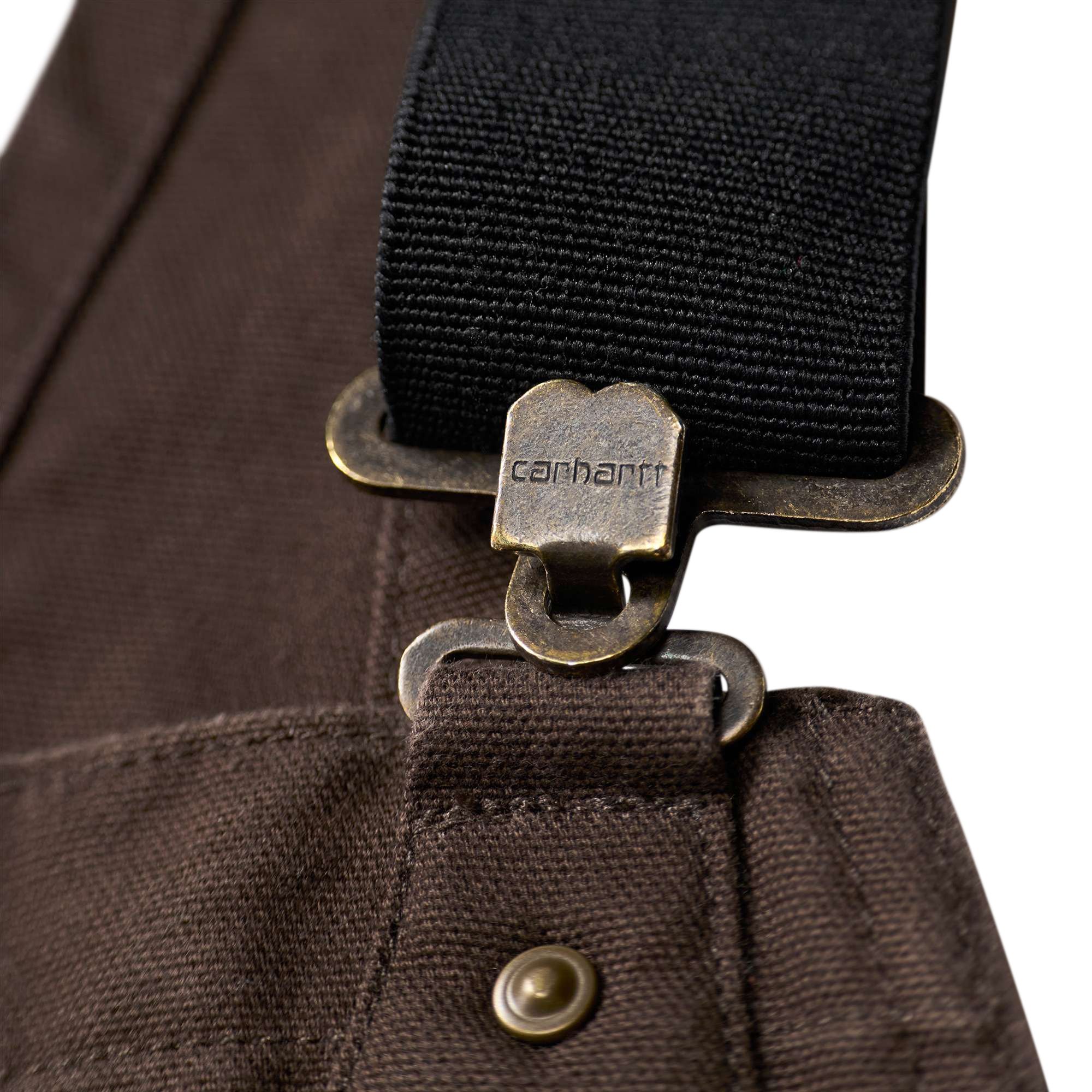 Carhartt Men's Washed Duck Insulated Bib Overall Pants