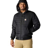 Carhartt Men's Insulated Hooded Jacket Front_Angled_Left