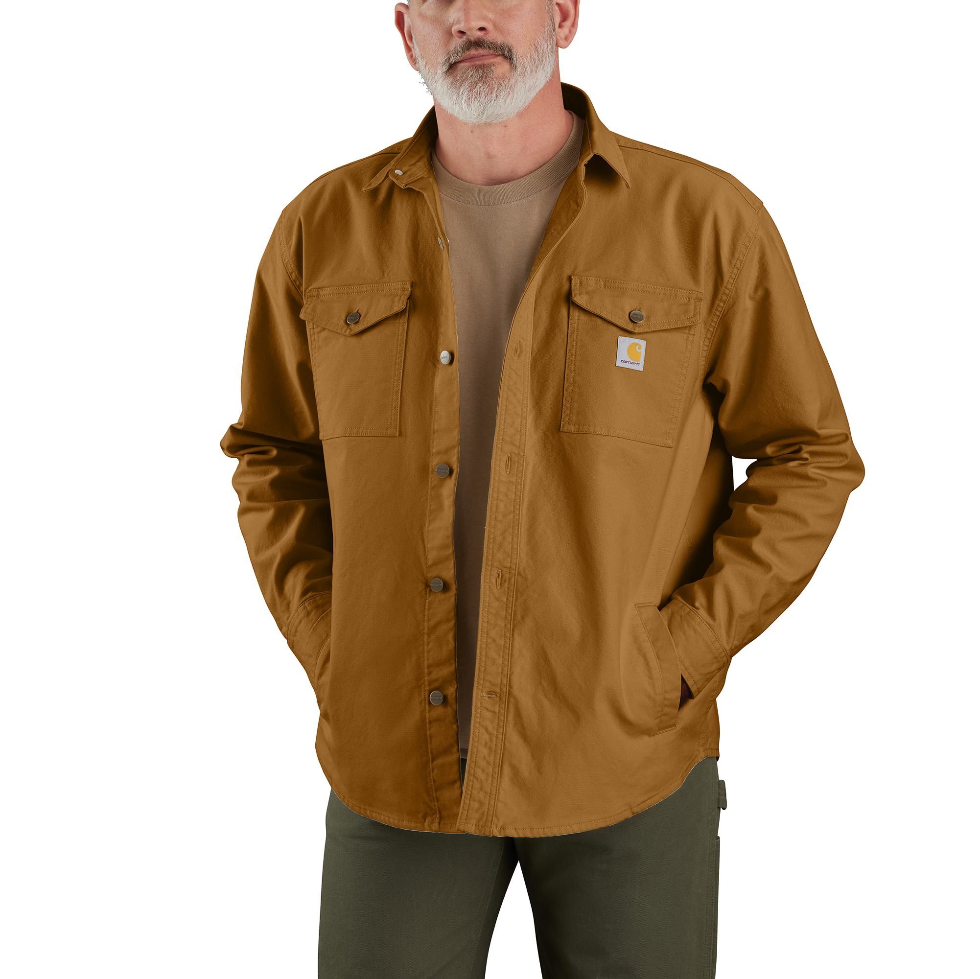 Carhartt Men's Montana Rugged Flex Heavyweight Shirt Jacket