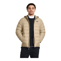 Under Armour Men's Legend Down Hooded Jacket Front_Flat