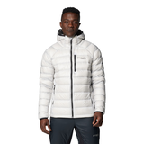 Columbia Men's Titanium Down Hooded Jacket Front_Flat
