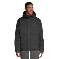 Columbia Men's Saltzman Down Hooded Jacket Front_Flat