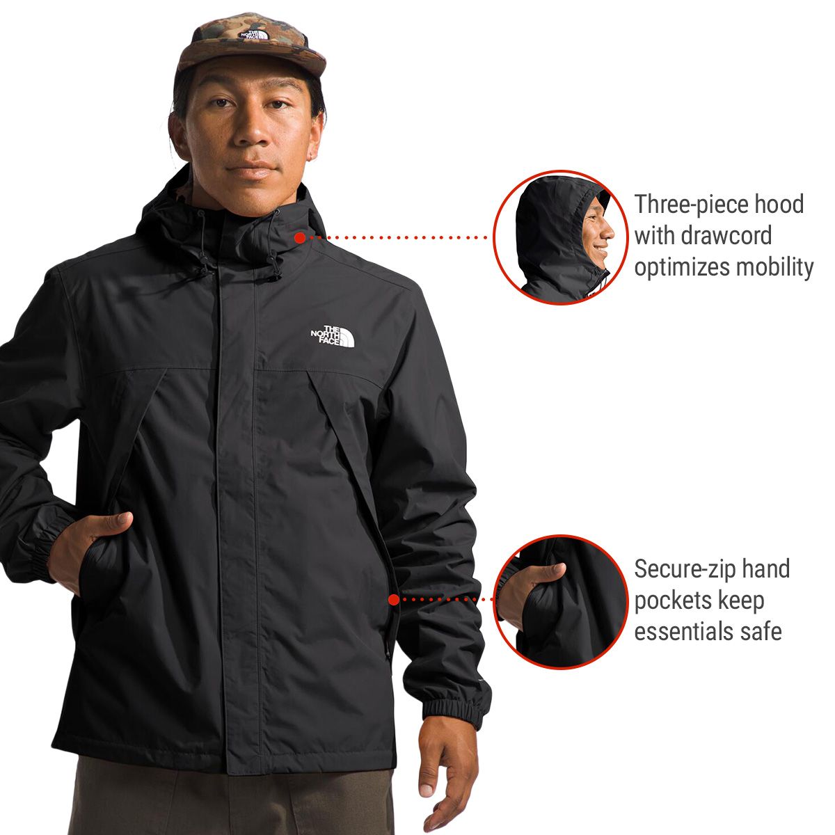 The North Face Men's Antora Rain Jacket