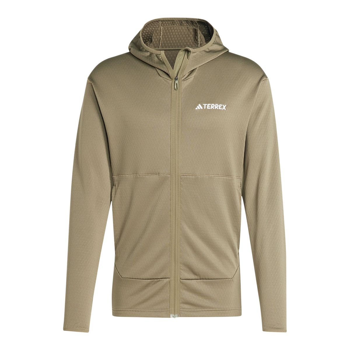 Adidas Men's Terrex Xperior Light Fleece Hooded Jacket