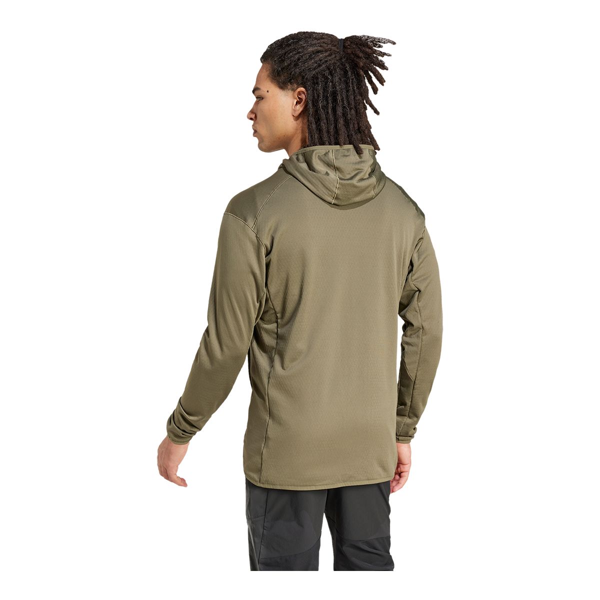 Adidas Men's Terrex Xperior Light Fleece Hooded Jacket